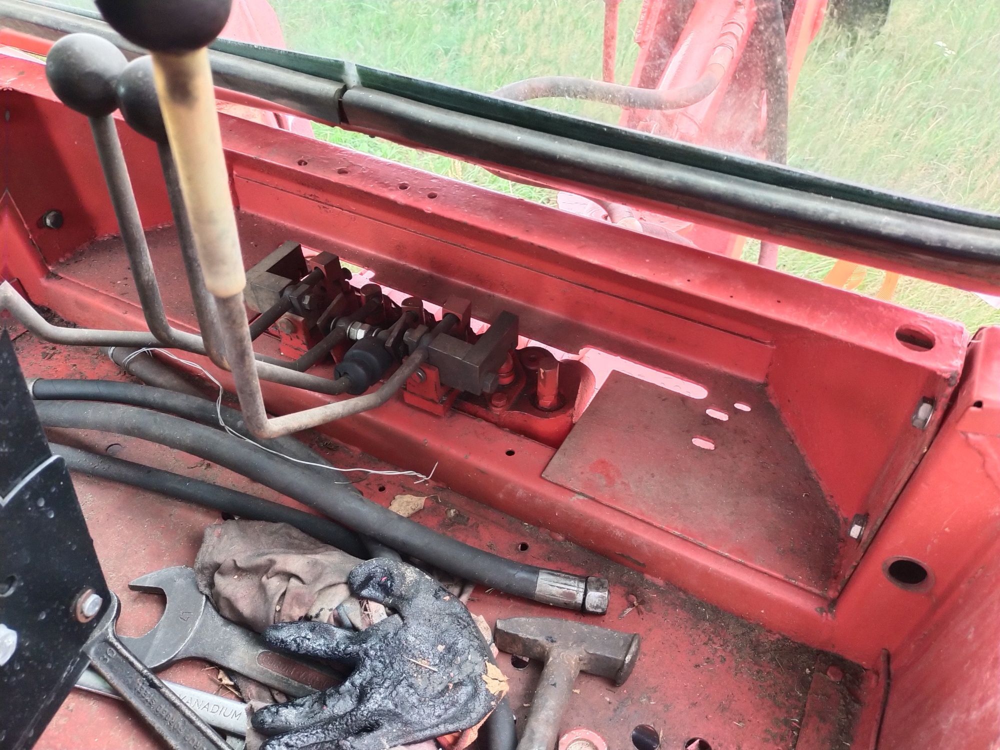 MTZ 82, 4x4 Belarus Pronar, koparko ładowarka, joystick, krokodyl,