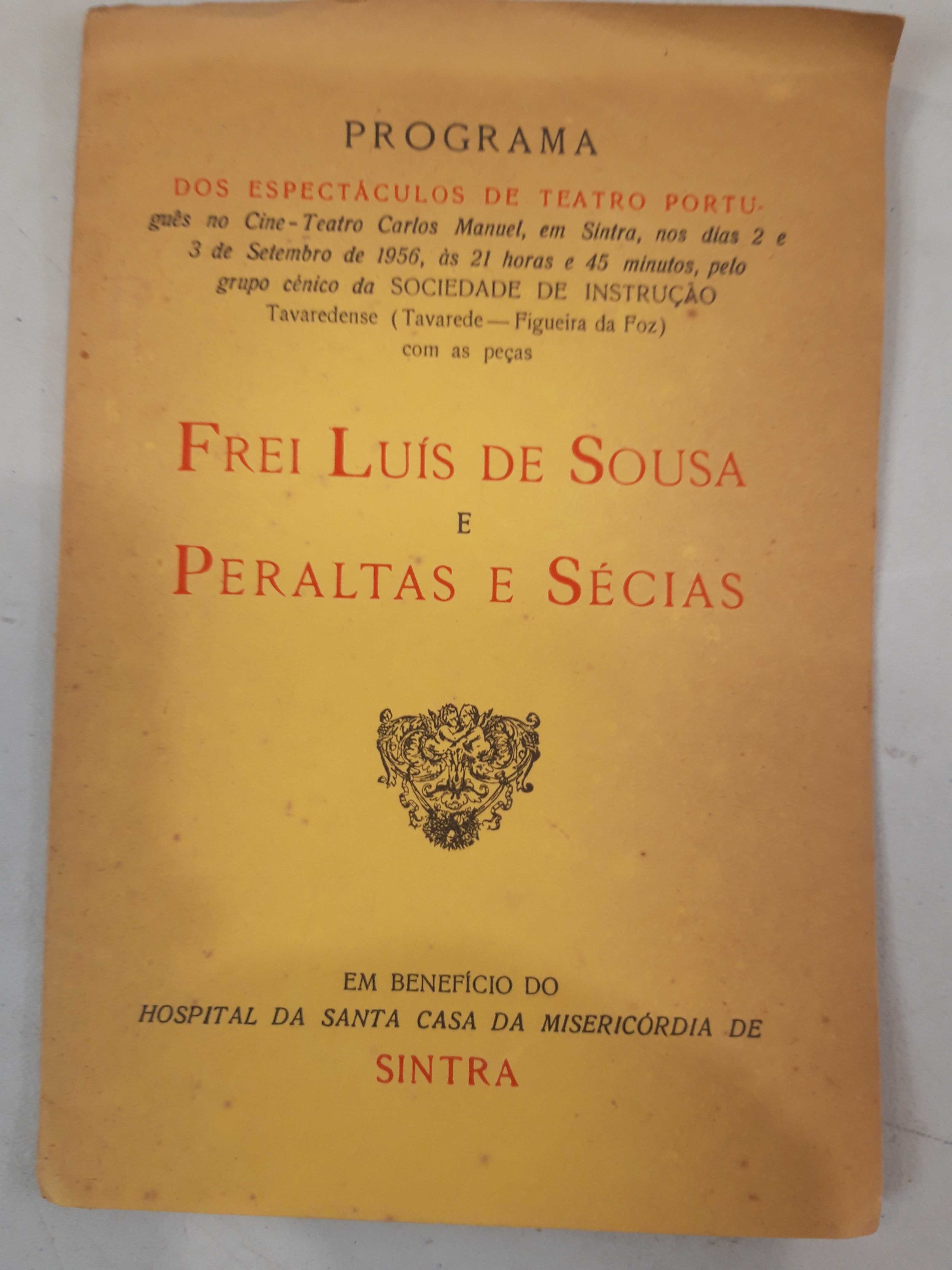 Livro REF esc - Frei Luís de Sousa e Peraltas e Sécias