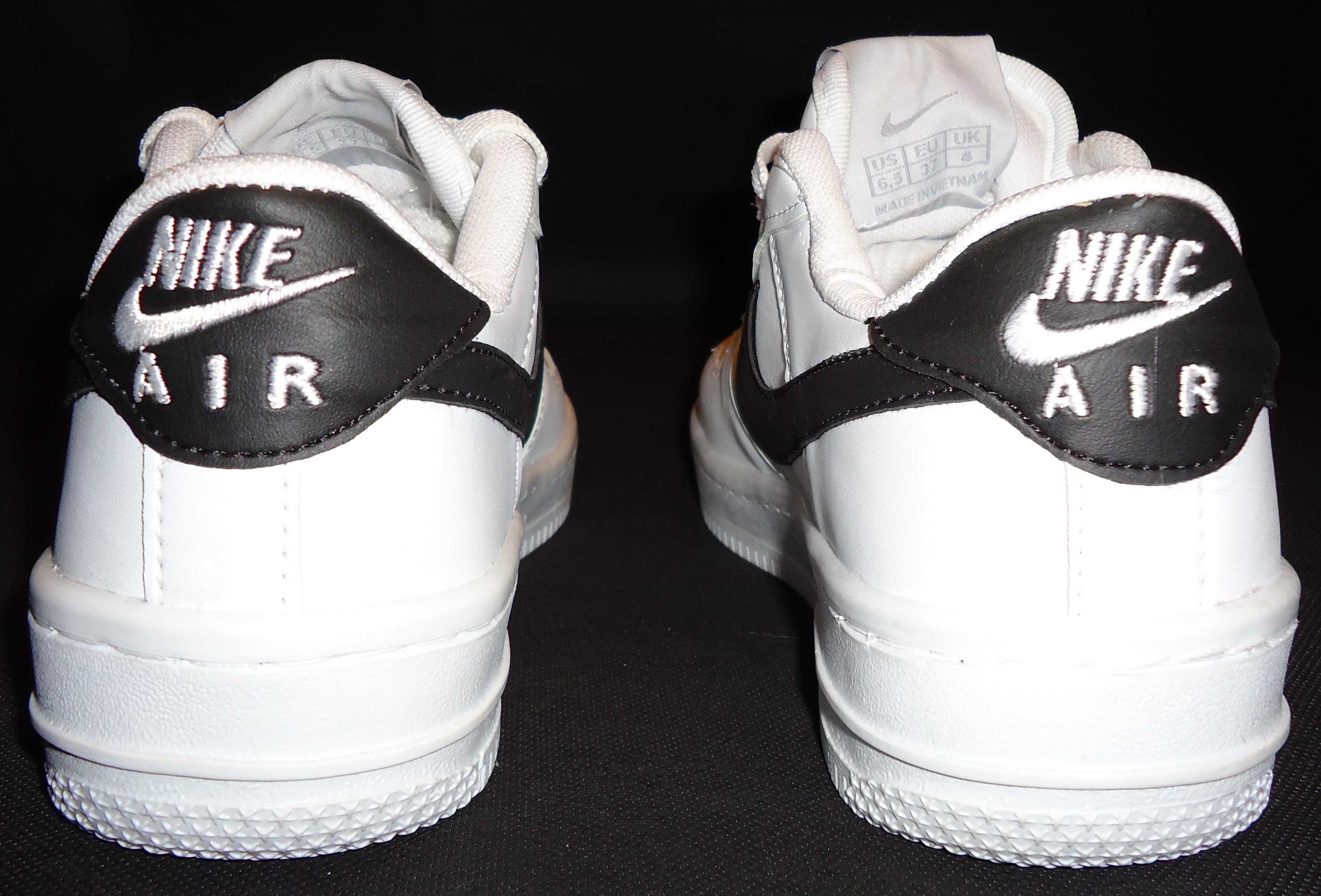 Nike AIR FORCE ONE (36 do 45) biało/czarny - 99zł !!!