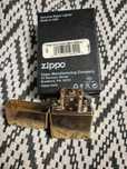 Zapalniczka zippo złota nieużywana