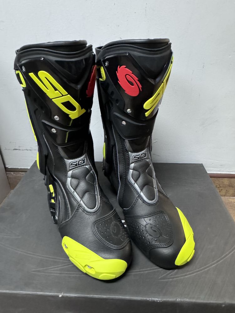 Butu motocyklowe Sidi ST 42 fluo NOWE KONPELT