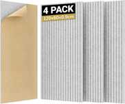 TONOR 4 Pack Duże Panele Akustyczne, 120x60x0,9cm