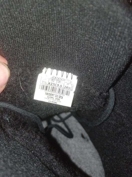 Тактичні трекінгові черевики Lowa Trident III Gtx. 42½р. Оригінал.