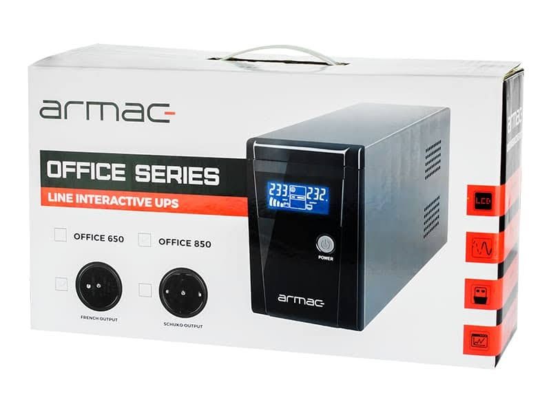 Бесперебійник ДБЖ Armac Pure Sine Wave Office 650VA