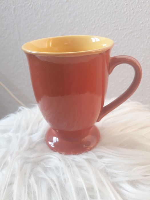 Kubek ceramiczny, vintage.