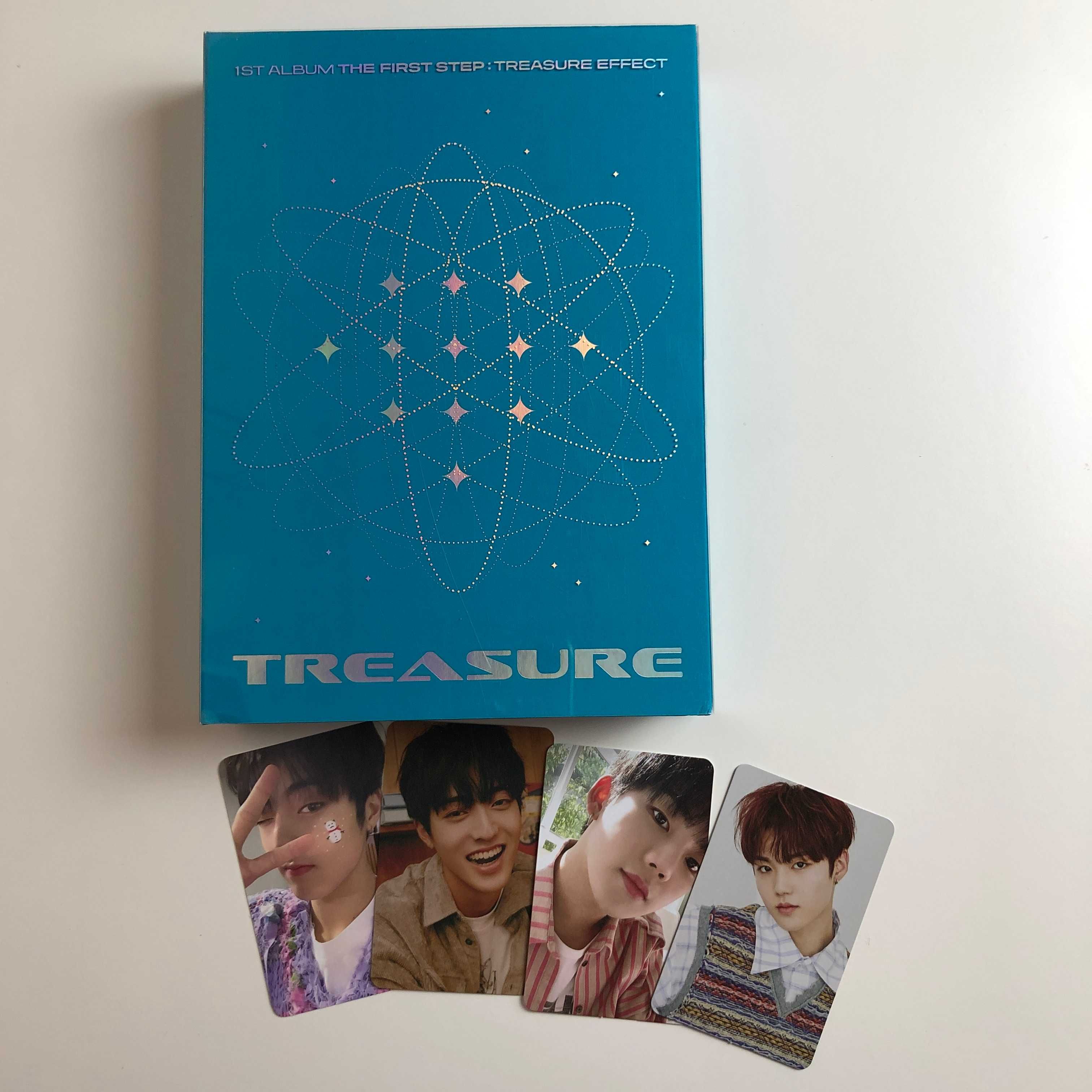 Treasure - 1st Album [The First Step : Treasure Effect] (Blue Ver.)