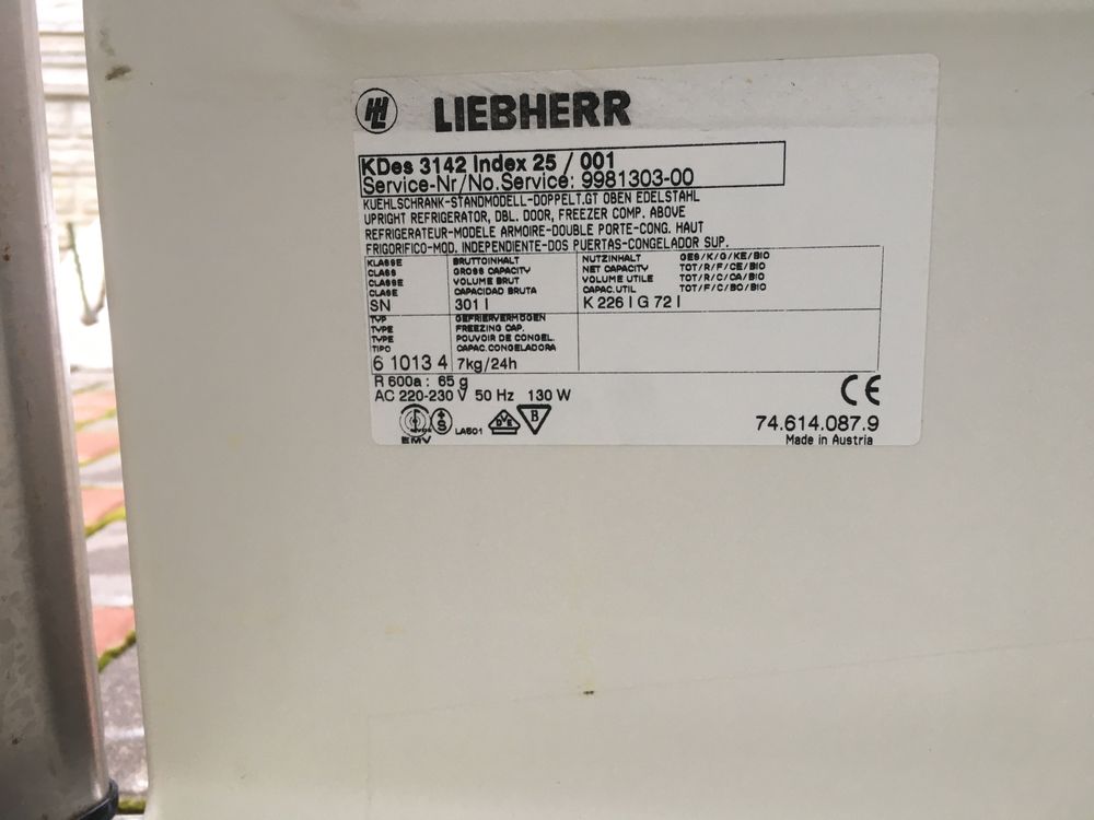 Холодильник Liebherr