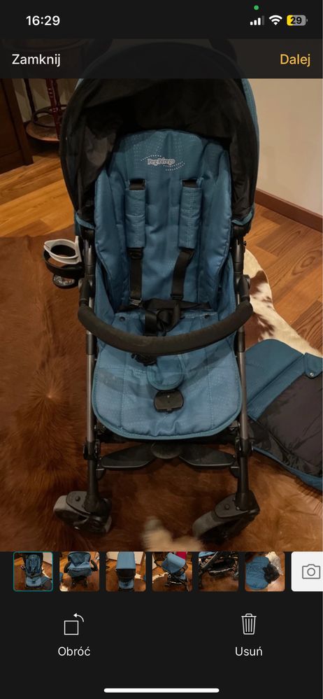 Wozek spacerowka peg perego Si