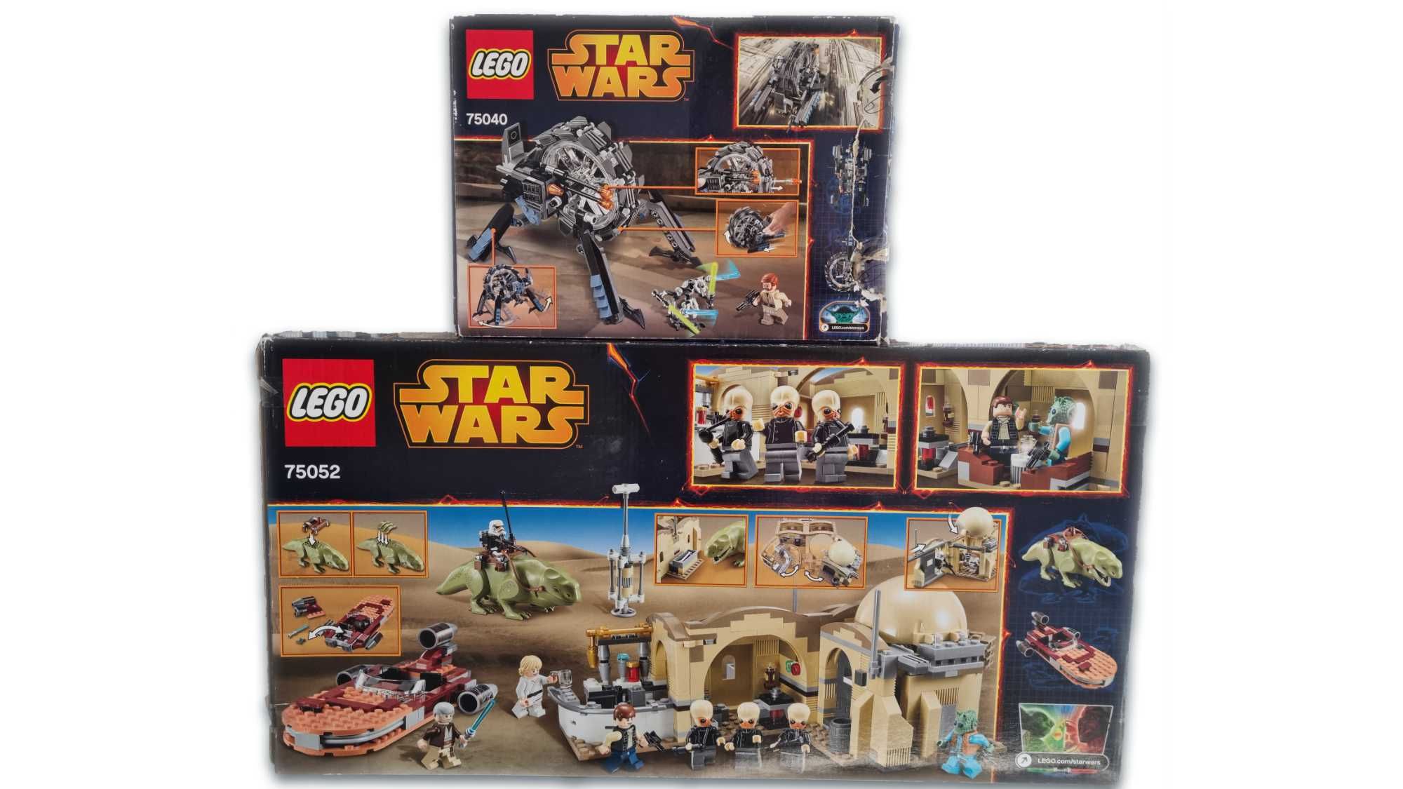 Lego Star Wars 75040 " General Grievous' Wheel Bike " + 75052