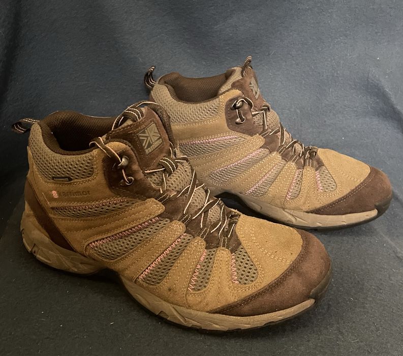 Замшевые высокие кроссовки Karrimor. Оригинал. Размер 40, стелька 26см