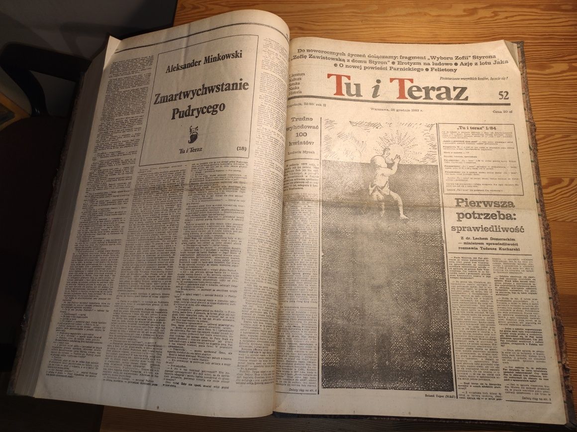 Tygodnik Tu i Teraz 1983 NR 1-52