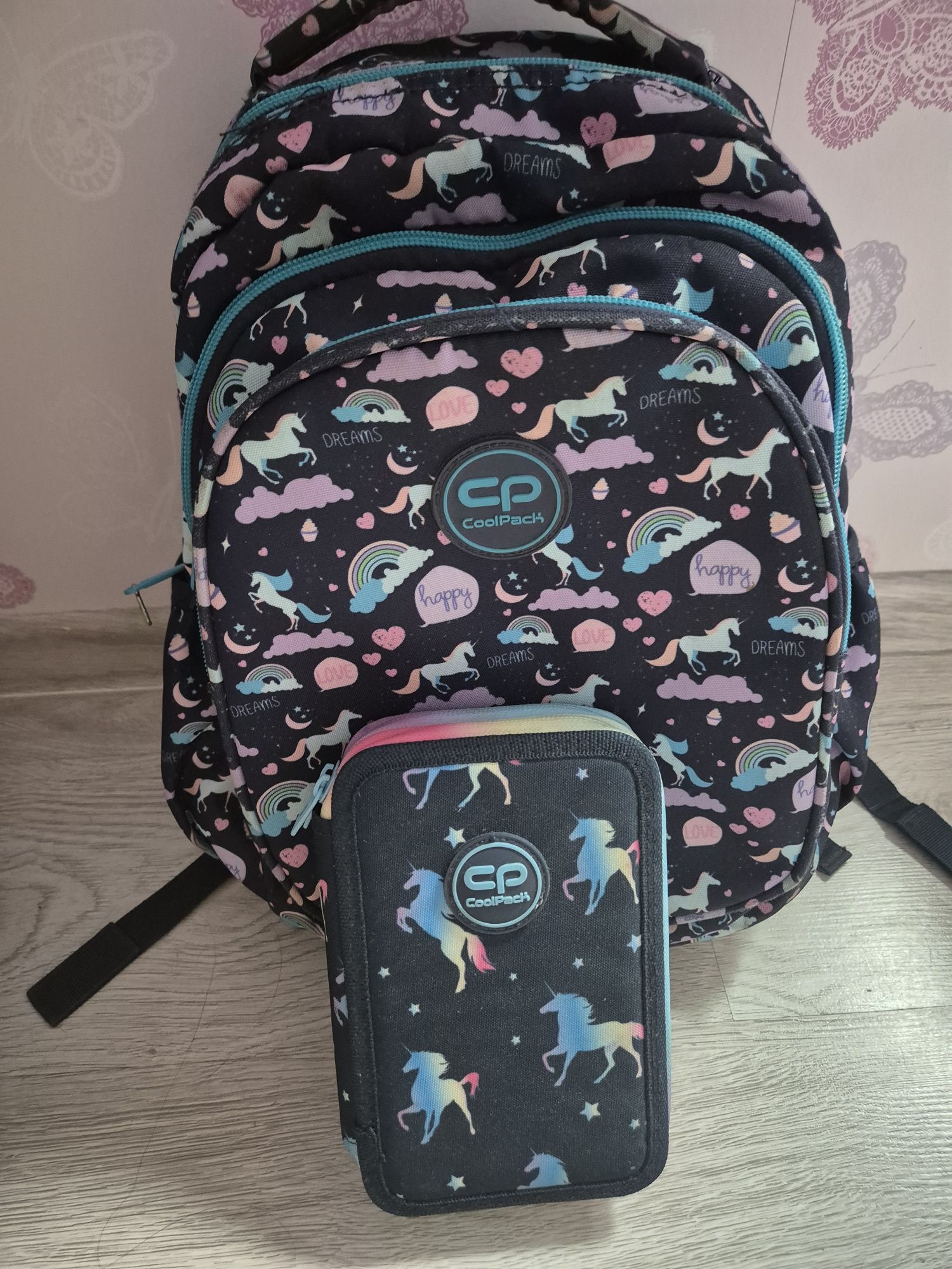 Plecak piornik cool pack jednorozce