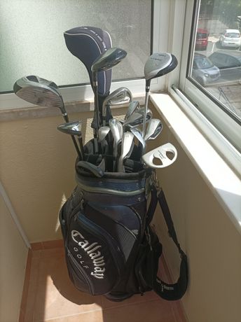 Conjunto de tacos de golf para esquerdino