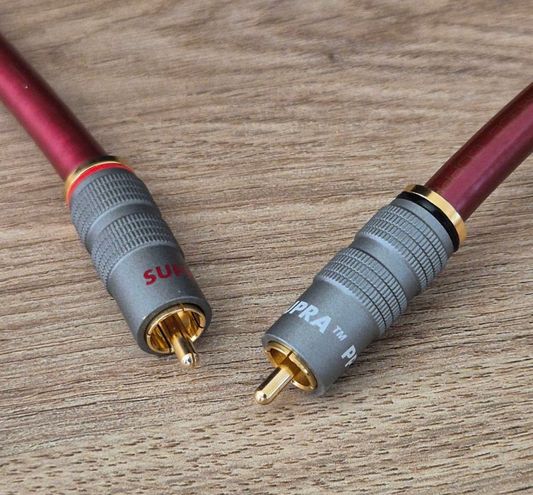 Kabel cyfrowy coaxial Neotech NEI-3003 III OCC+Ag 1m, wtyki Supra RCA