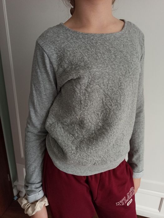 SG szara bluza 146 , 152 pepperts , bluza dziewczęca 146 , 152