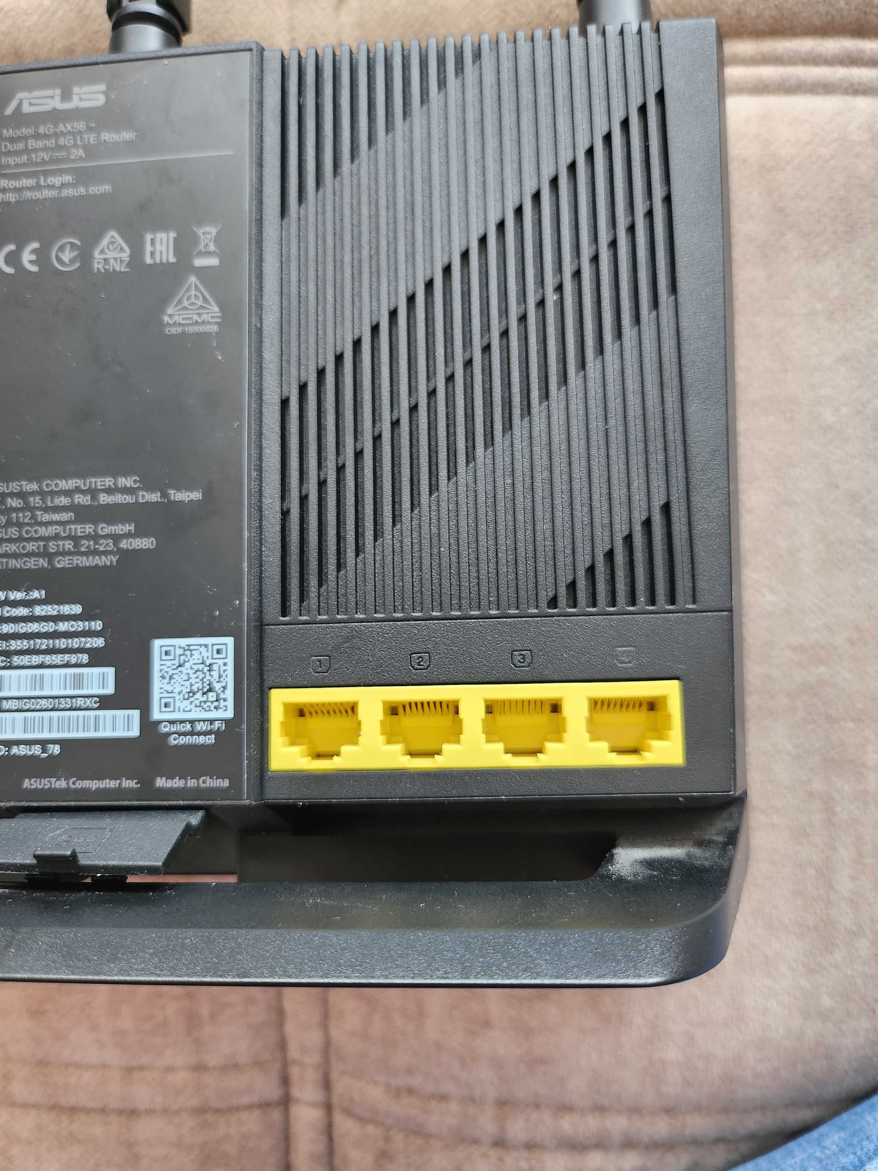 Router Asus 4G-AX56 - SIM