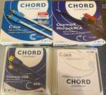Cabos Chord ClearwayX e C (Como novos)