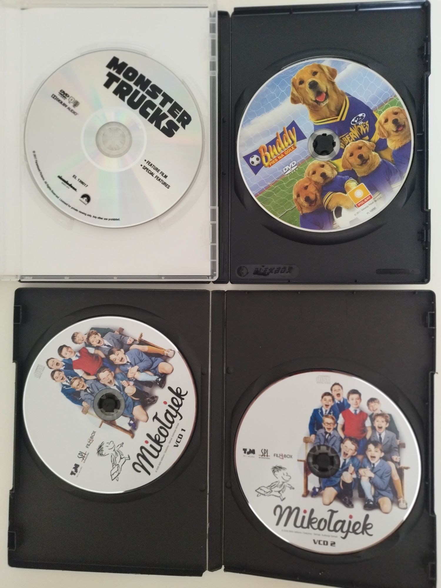 3filmy: Mikołajek, Monster Trucks, Buddy -pies na gole