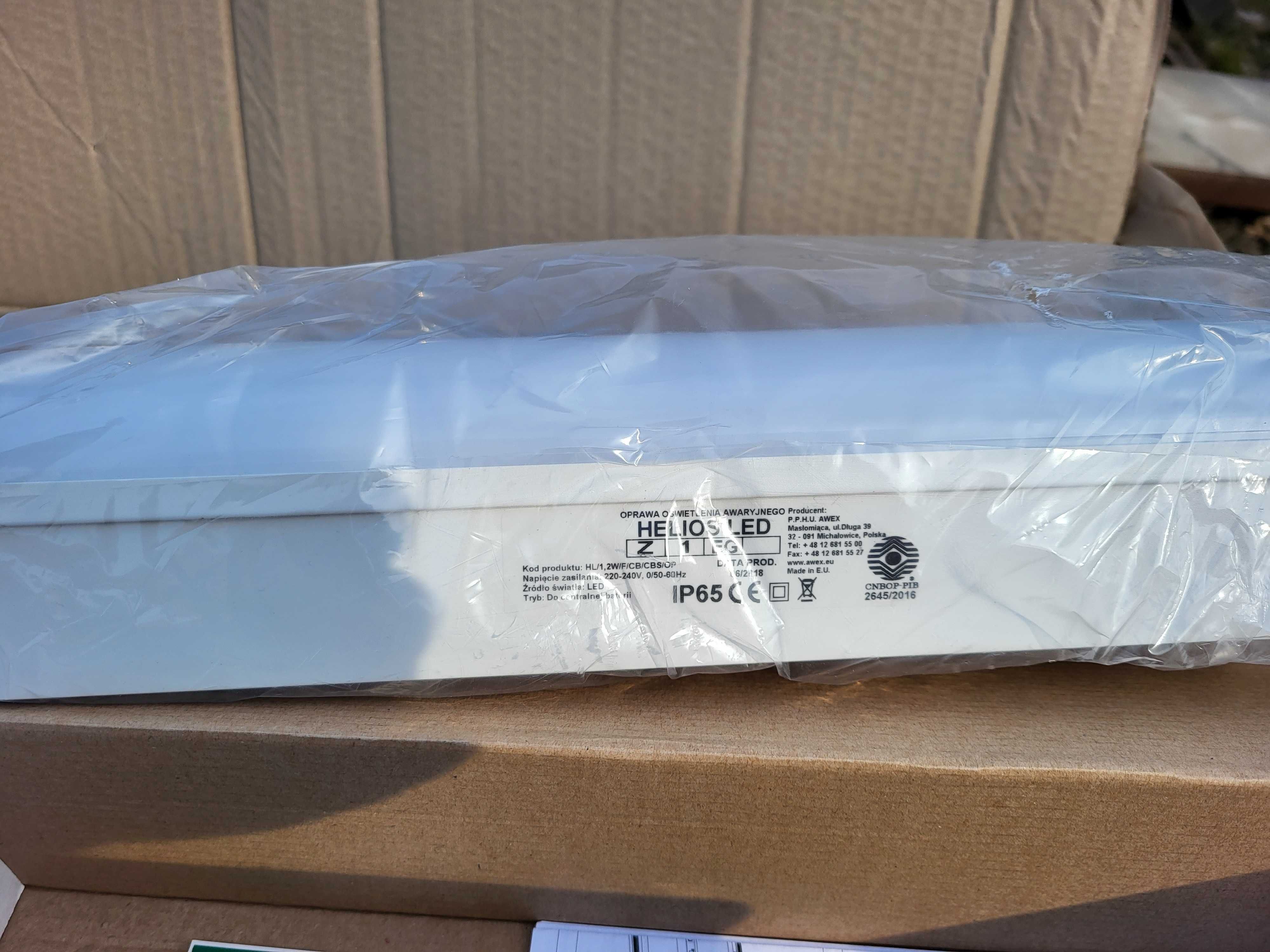 Oprawa, lampa, lampy oświetlenia awaryjnego Helios LED HL/1,2W Awex