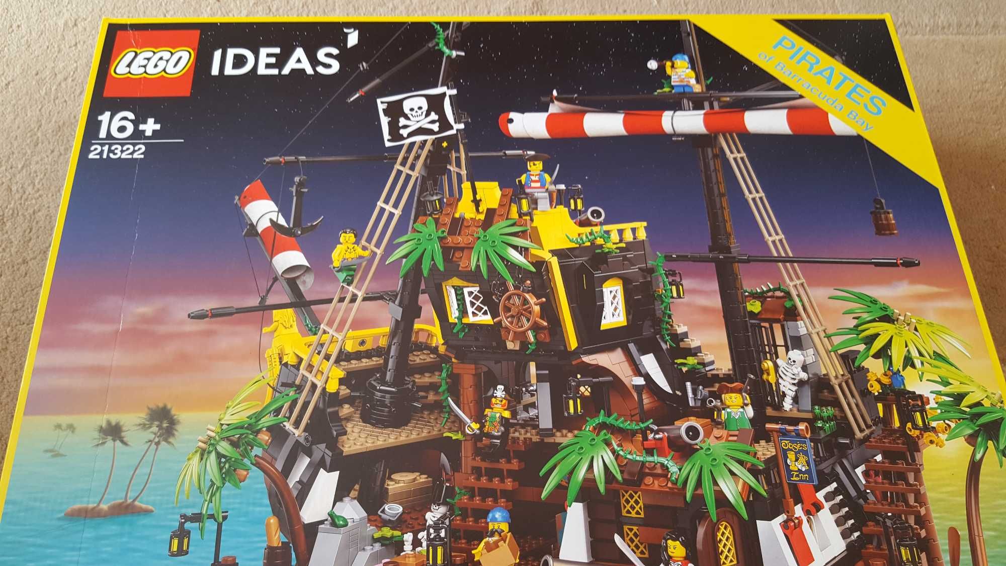 Klocki Lego 21322 Piraci z zatoki Barakud super zestaw serii Ideas