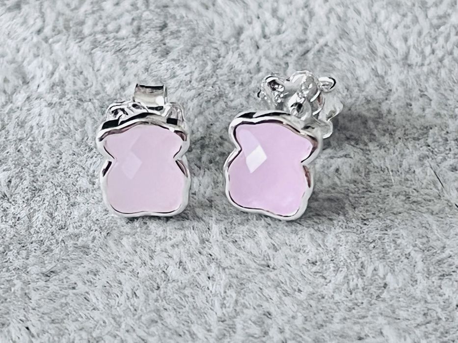 Tous color nowe kolczyki miś 0.9 cm