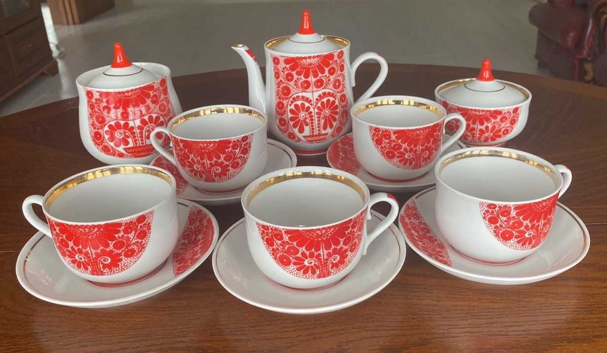 Сервиз чайный "Орнамент" 13 предметов Борислав