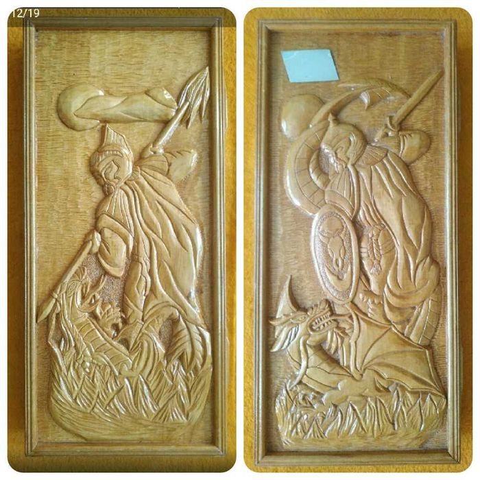 НАРДЫ резные - ручная работа, длина 47 см.