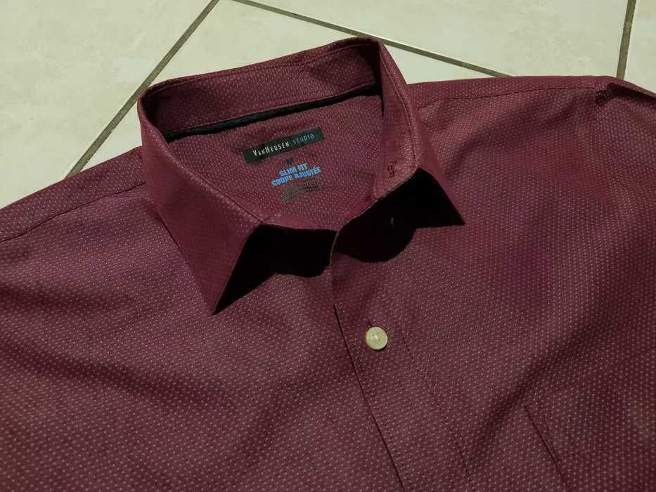 VAN HEUSEN USA - NOWA! Markowa Koszula Męska rozmiar L