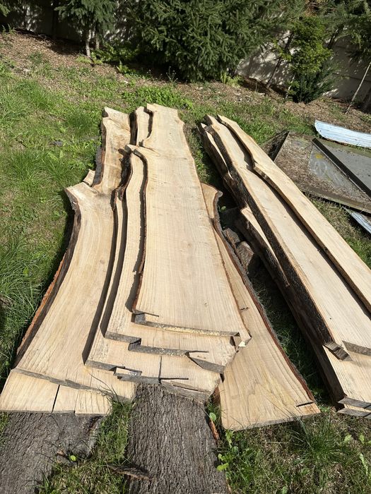 Deska blat debowy 5.5 cm i 3,5 cm szerokie