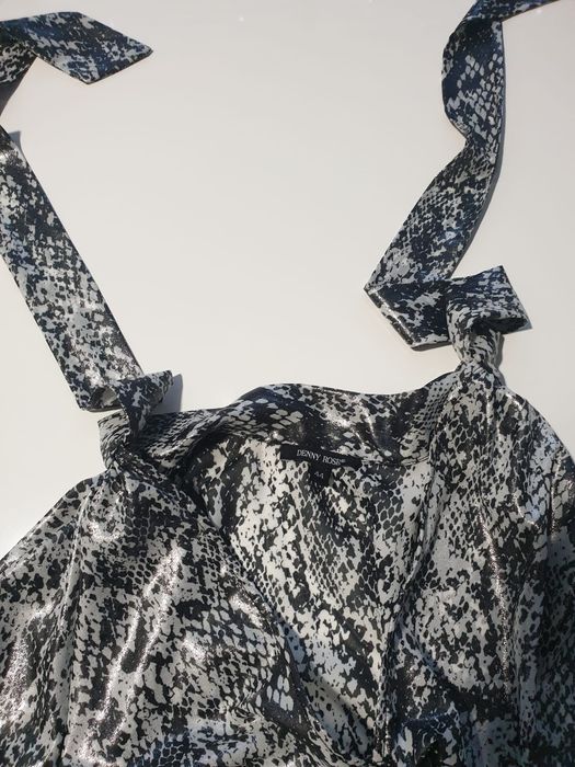 Vestido animal-print da marca Denny Rose, novo