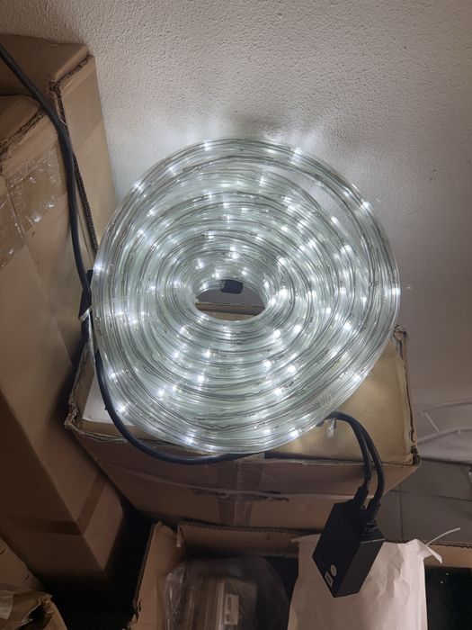 Mangueira de natal 30 m branca