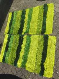 Tapetes verdes conjunto