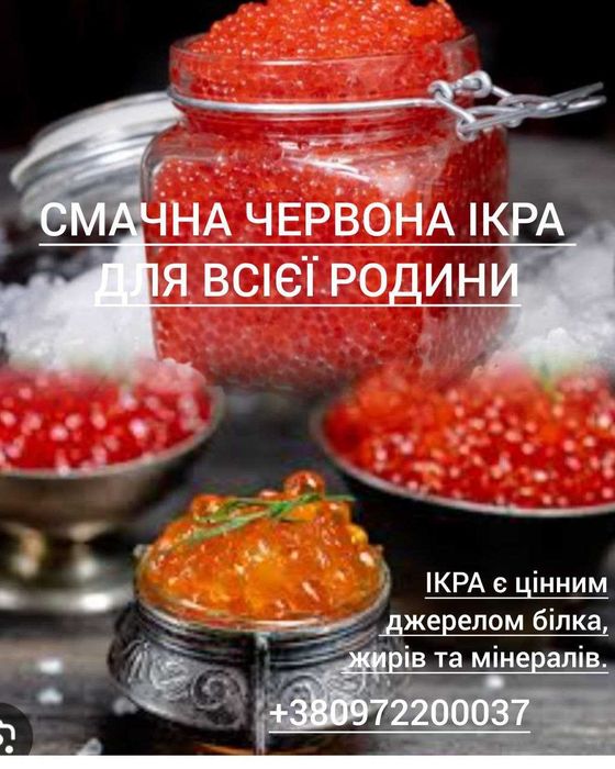 Смачна Червона ІКРА для всієї родини