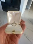 Pierścionek zaręczynowy 0,55ct + certyfikat o wartości 9 tys zł !