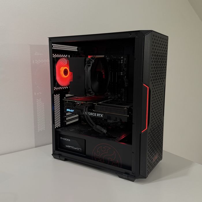 Komputer Gamingowy Ryzen 7 5800X3D + RTX 4070 TI STAN IDEALNY