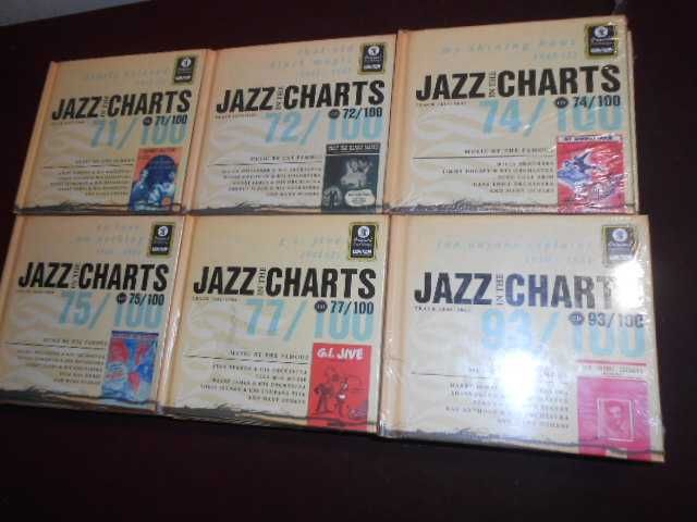 Jazz in the charts/36 CDs livro/Selados