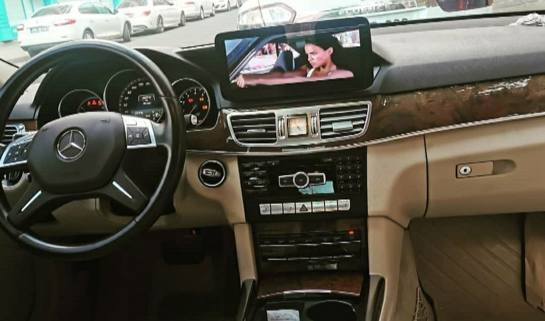 Auto rádio Mercedes Classe E W212 CLS GPS USB Bluetooth Android