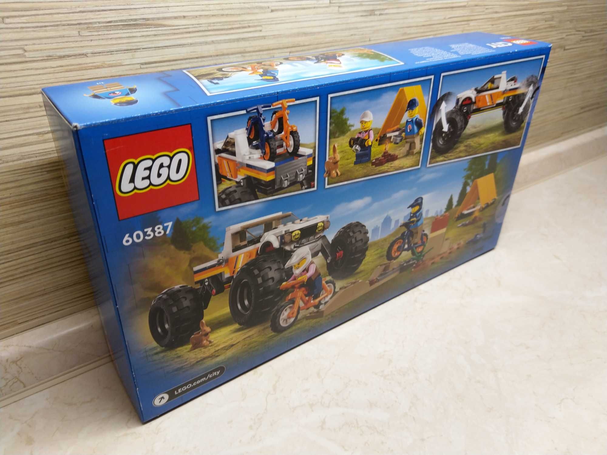 OKAZJA Lego City auto samochód terenowy z napędem 4x4 klocki Wysyłam