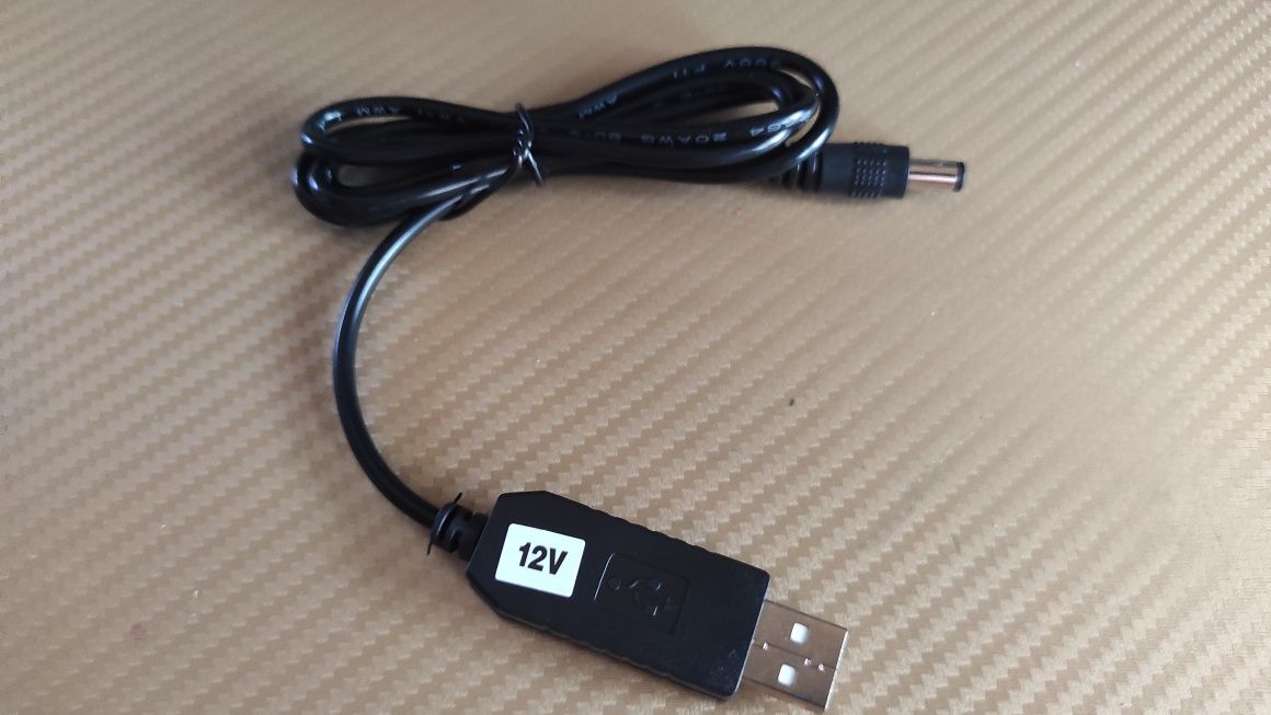USB-кабель для Роутера от павербанка на 12 V