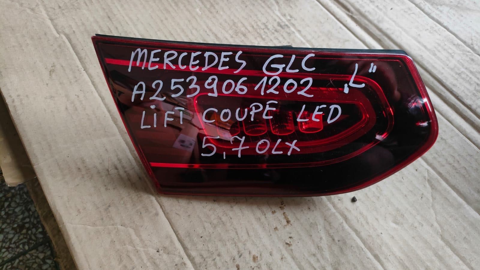 Lampa tył Mercedes GLC lift Coupé led