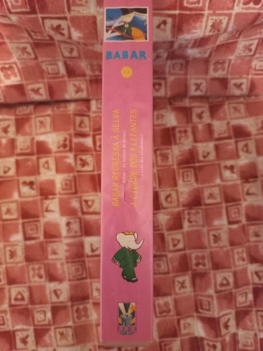 VHS - Cassete de Video Original - Babar