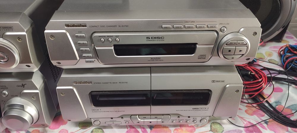Aparelhagem Technics.