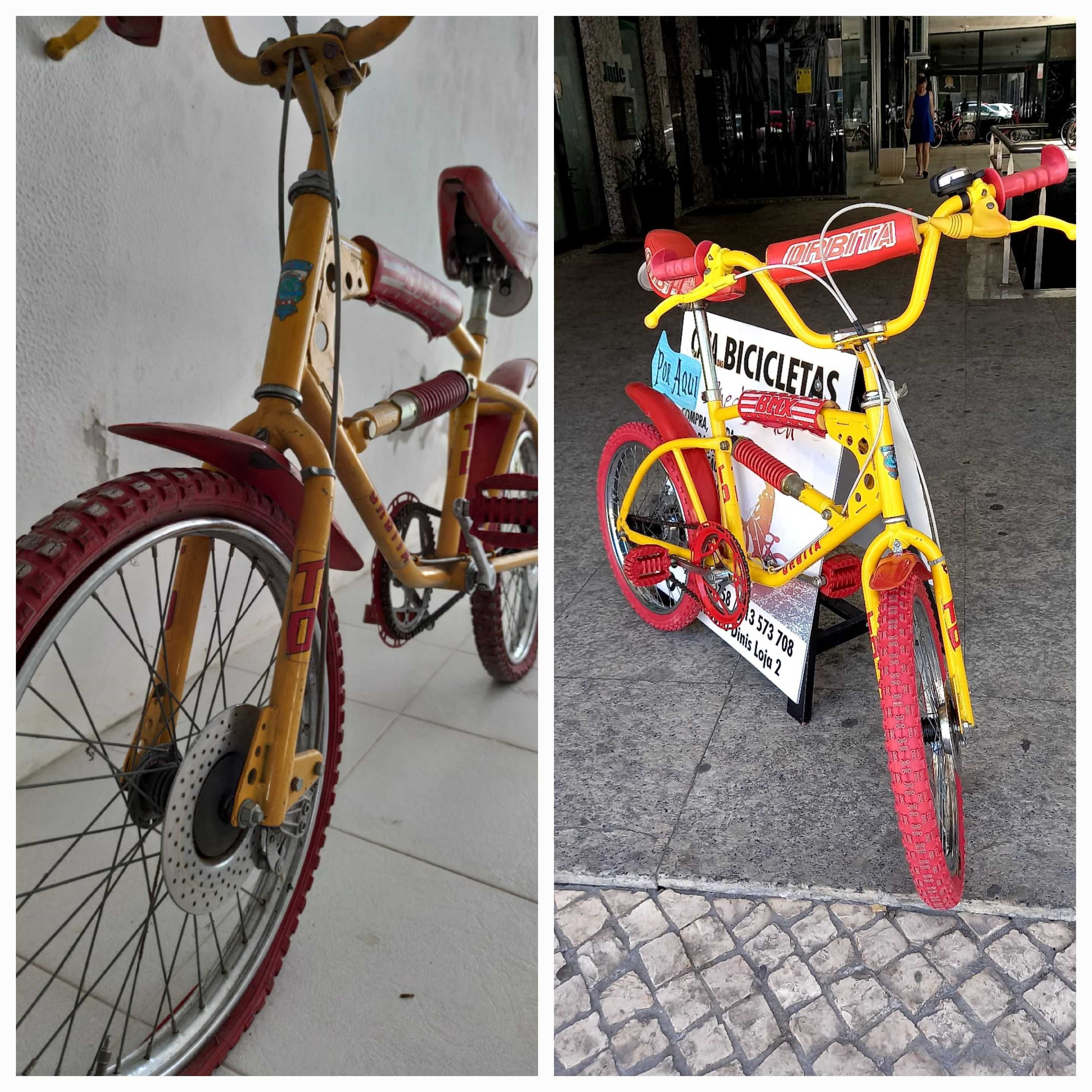 Restauração bicicletas antigas e clássicas,  serviço de montagem.