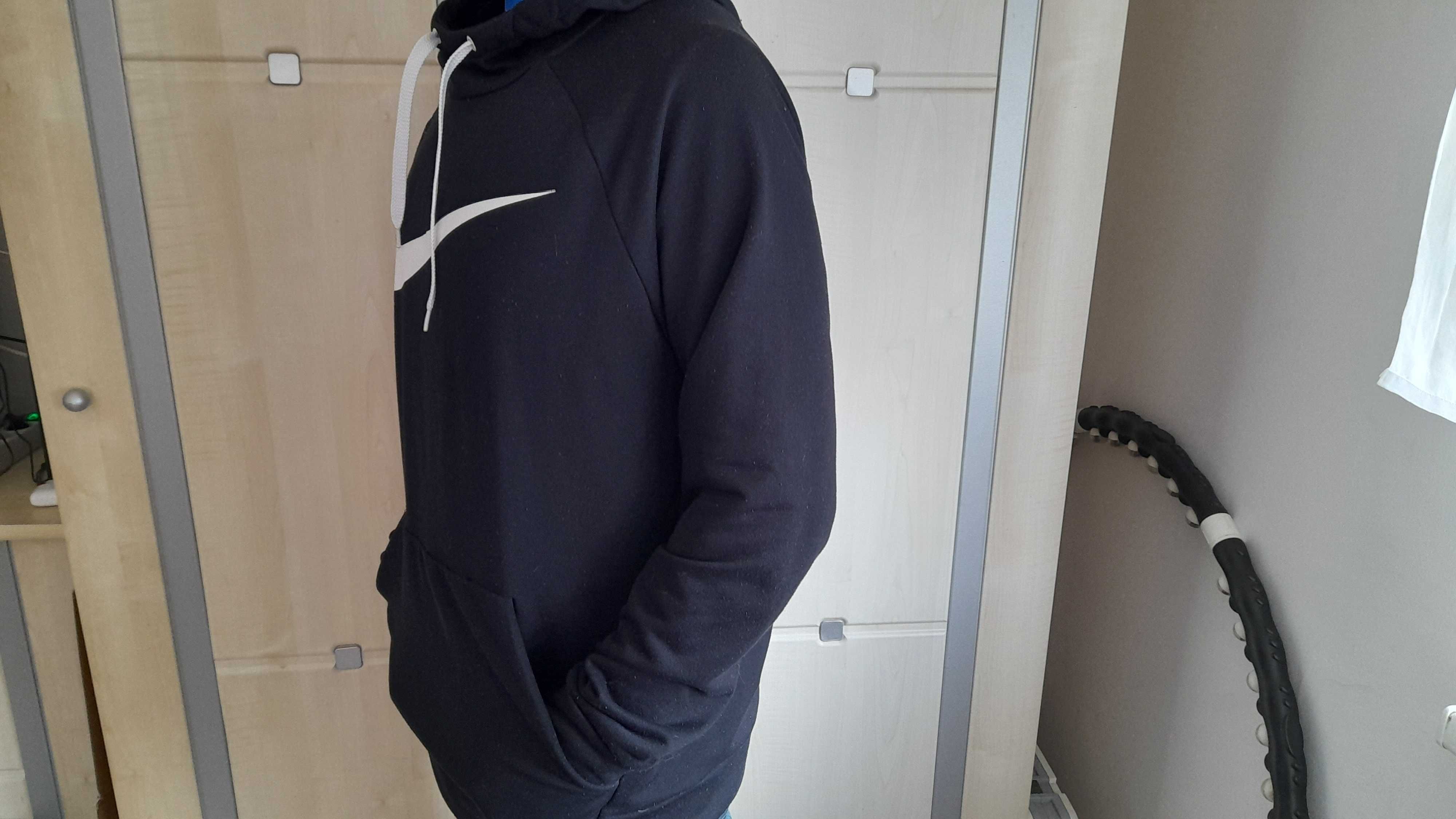 Bluza Nike Big Central Swoosh Hoodie dri-fit r. L