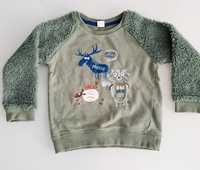 Oryginalna Bluza marki Cool Club r 98 (2-3 lata) ze Zwierzętami Łoś Ow