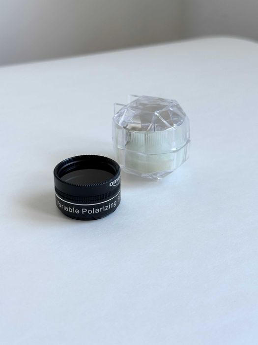 Variable Polarizing filter 1.25" for Moon observations - Omegon