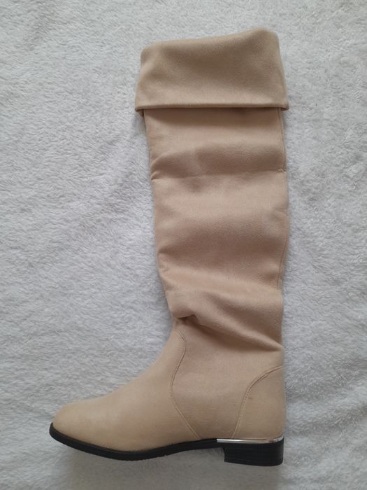 Ботфорти, високі чоботи, сапожки 37 розміру