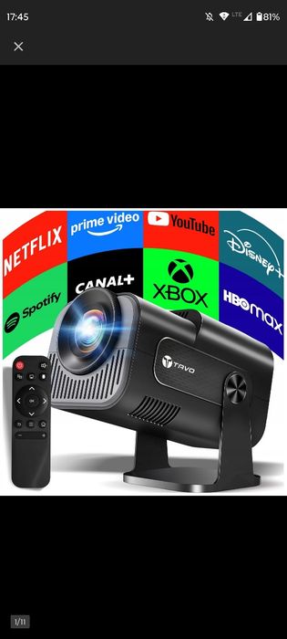 Projektor LED 4k Magcubic HY320