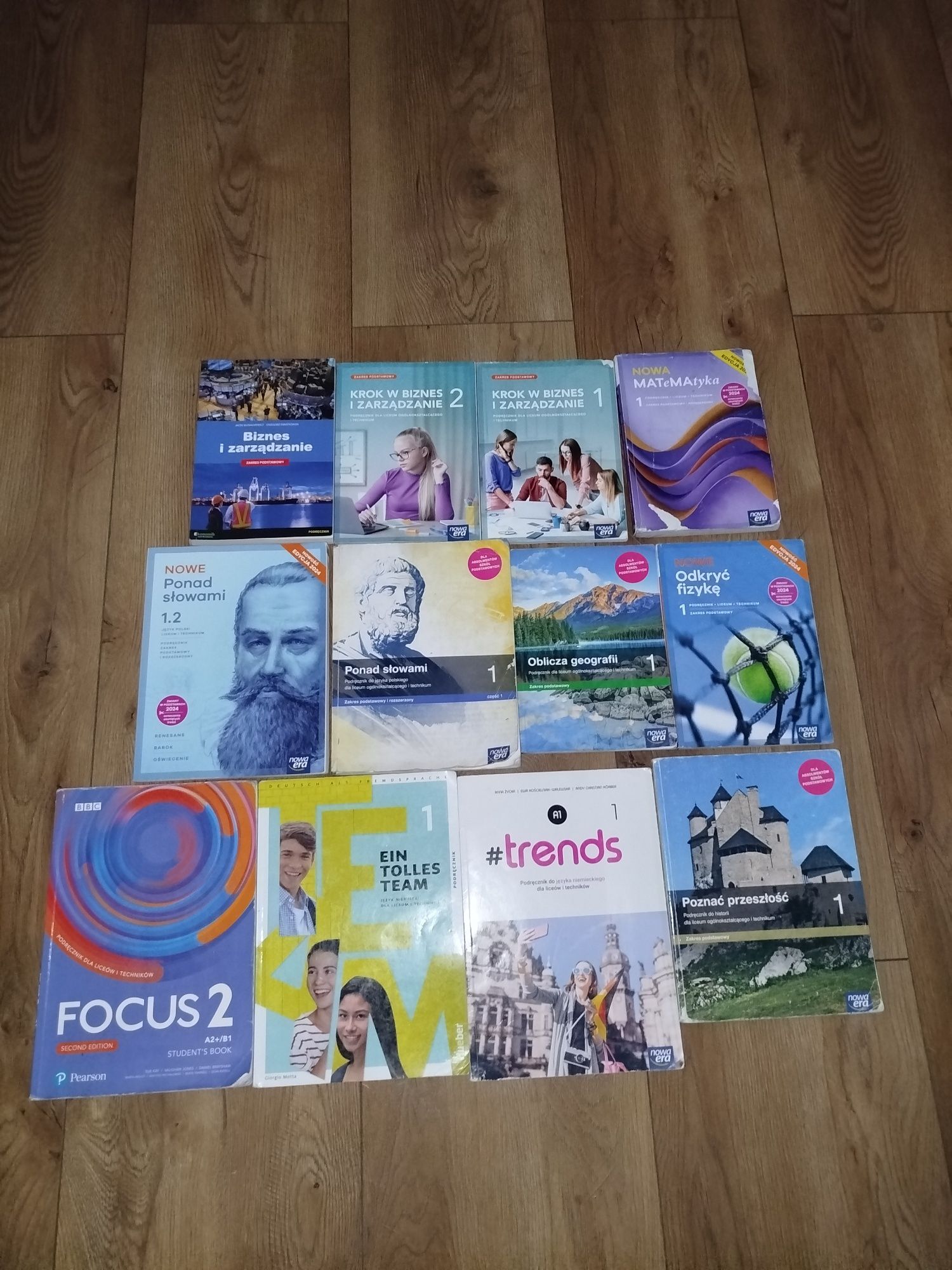 Książki technikum klasa 1