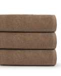Ręcznik do rąk MINI 30x50 ciemny brąz 450g/m2